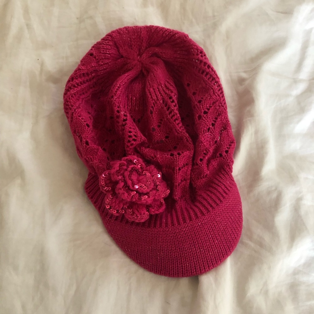 Sparkle flower hat